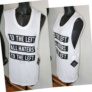 Civil top. Sz Med "to the left all the haters to the left".